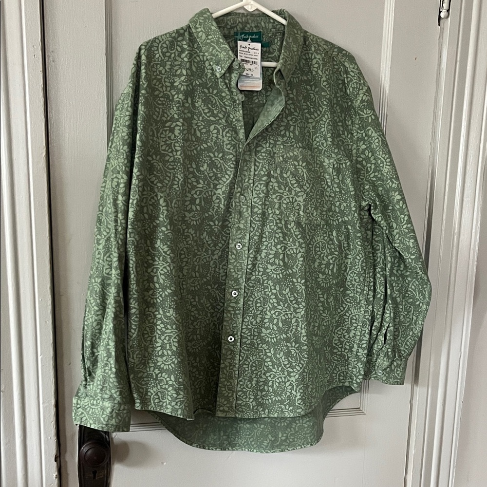 Fresh Produce NWT BATIK Button-Up Shirt